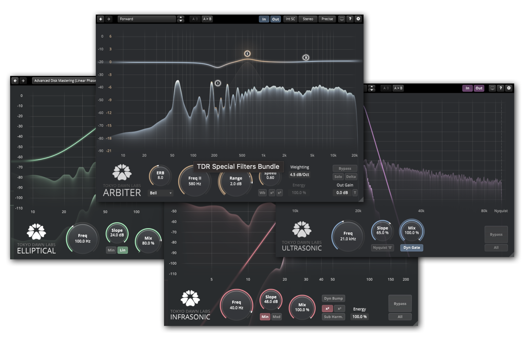 Tokyo Dawn Records TDR Special Filters Bundle
